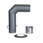 Winkelrohr-Set Senotherm 150mm (gussgrau)