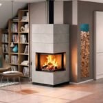 Spartherm SIM Varia 2R-55h Kaminbausatz RLU Beton Natur 1/3