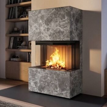 Spartherm Opal Kaminbausatz RLA Speckstein