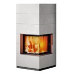 Spartherm wasserführender Kaminbausatz SIM 1/3 Varia 2R 55h-4S H2O Feinbeton
