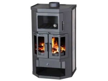 Victoria Kaminofen Taro 2F mit Backfach und 9,51 kW