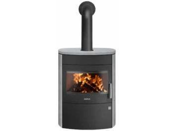 Justus Agero 2.0 Kaminofen Speckstein Schwarz-Grau 7 kW