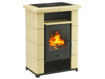 Wamsler Montafon Kaminofen Keramik Creme 7 kW