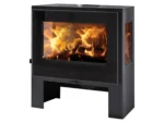 Panadero Toscane 3V Kaminofen Stahl Schwarz Metallic 8 kW